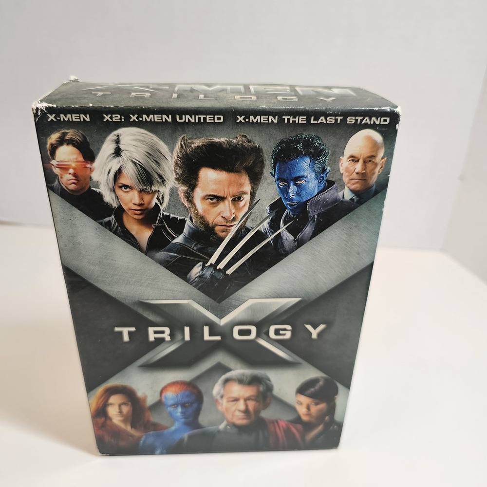 X-Men Trilogy Pack (DVD, 2009, 3-Disc Set)